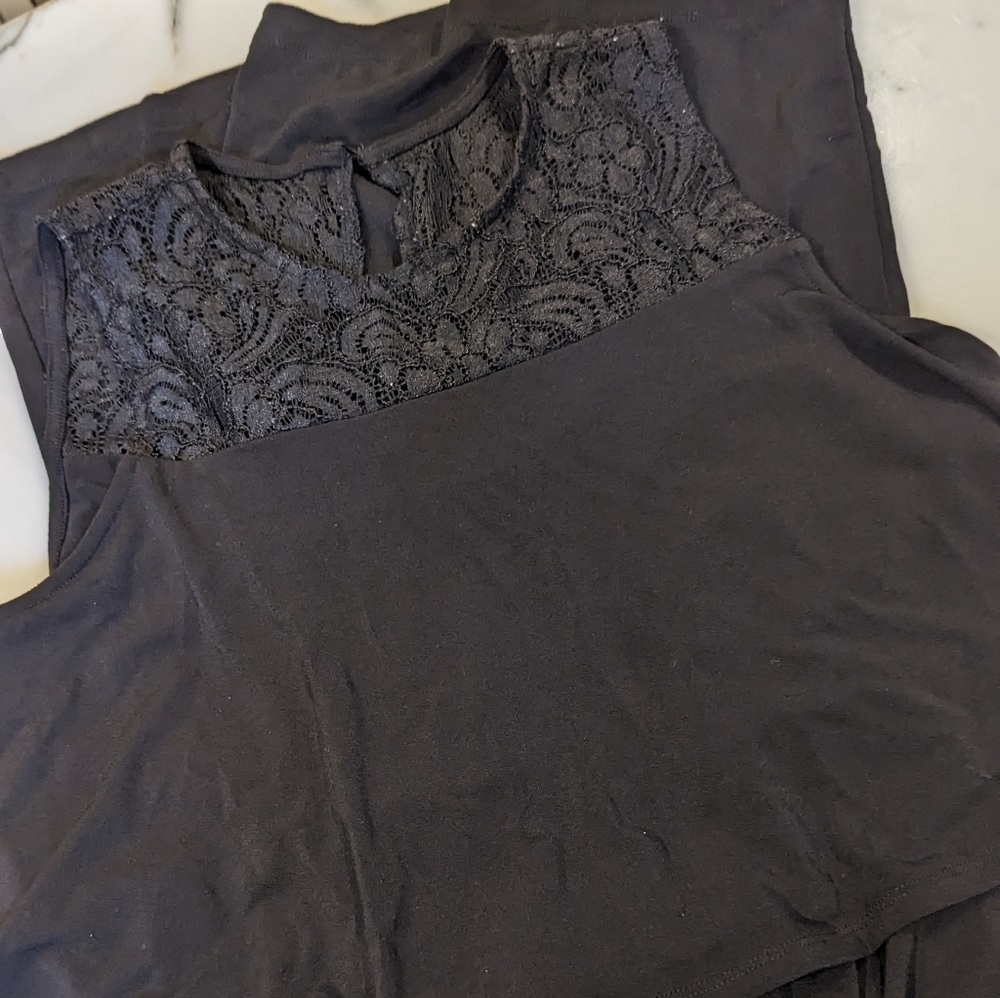 Motherhood Jumpsuit Black Wide Leg - Sz M